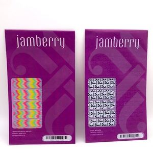 Jamberry Nail Wraps Lot of 2